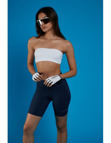 Cuissard vélo femme Code 18cm RH+ Bleu