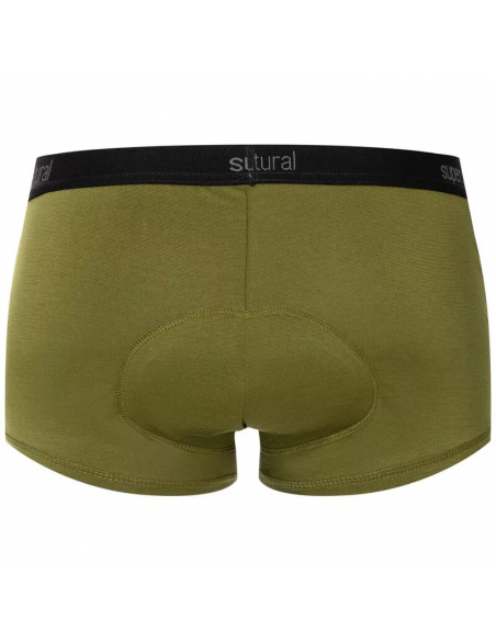 Sous-short vélo, VTT et gravel femme Super Natural vert