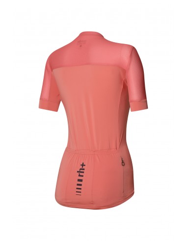 Maillot vélo femme Logo RH + Rose