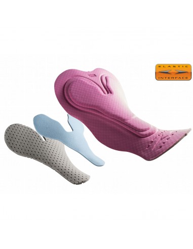 Cuissard vélo femme New Elite RH+ Noir / Blanc...