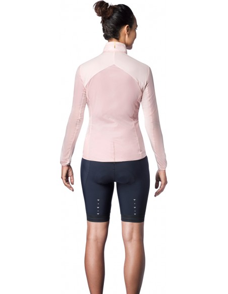 Veste de vélo coupe-vent femme Mavic rose