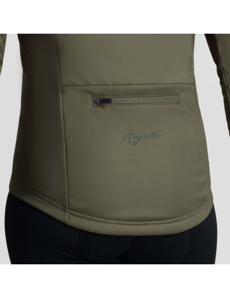 Veste vélo femme Rogelli Core Verte