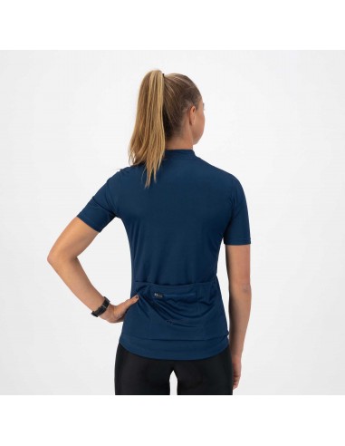 Maillot vélo femme Rogelli Core Bleu Foncé