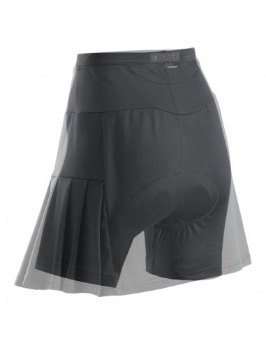 Jupe short vélo femme Northwave Noire