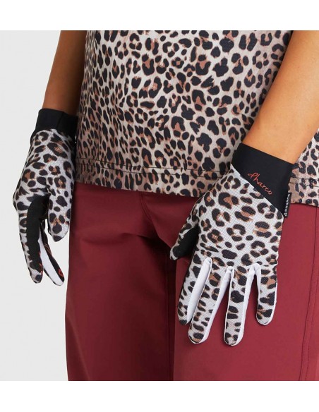 Gants VTT femme Dharco Leopard