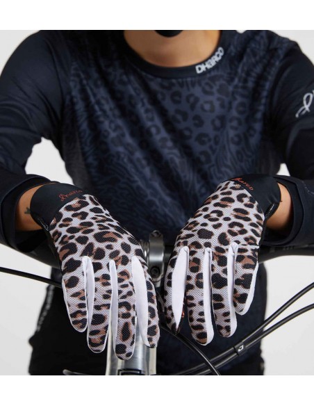 Gants VTT femme Dharco Leopard