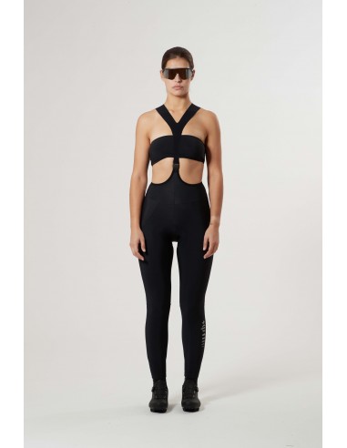 Cuissard bib vélo femme hiver Allroad RH+ Noir