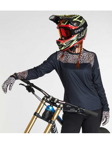Maillot VTT femme manches longues Dharco Leopard