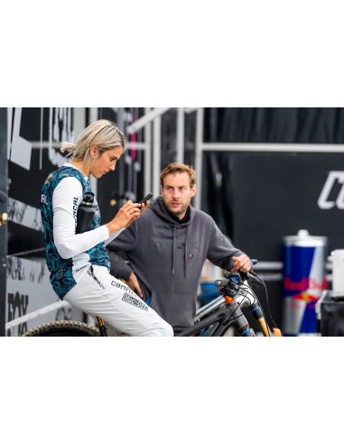 Pantalon VTT femme Blanc Dharco