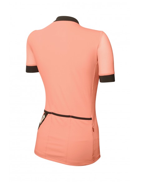 Maillot vélo femme drop RH+ apricot
