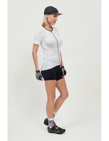Maillot vélo femme STRIPES Zero RH+ blanc