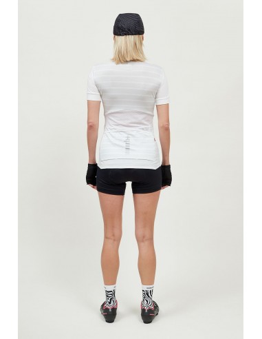Maillot vélo femme STRIPES Zero RH+ blanc