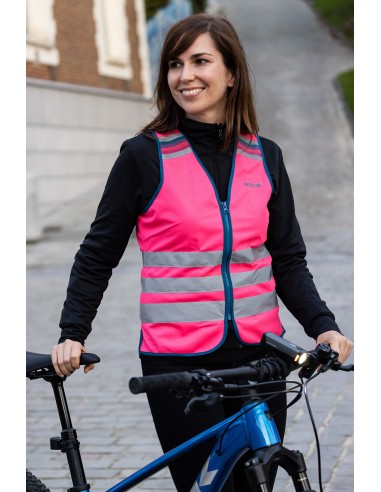 Gilet réfléchissant vélo femme Wowow Lucy...
