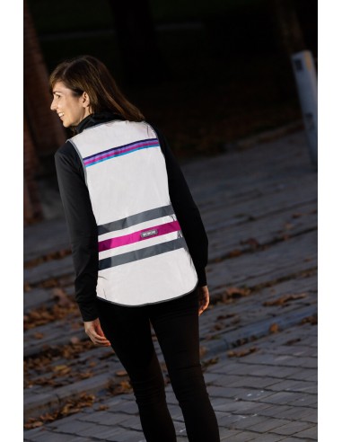 Gilet réfléchissant vélo femme Wowow Lucy FR...