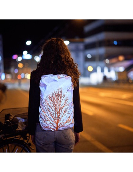 Housse de protection anti-pluie réfléchissante pour sac à dos Wowow Quebec 20-25l