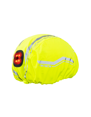 Protection anti-pluie avec led intégrée pour casque de vélo WOWOW Corsa