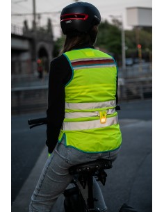 Éclairage LED de signalisation vélo lumineux à clipser... 2