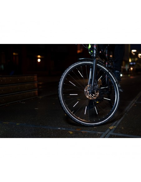 Réflecteurs rayons roue vélo X36
