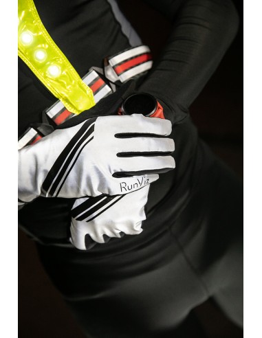 Gants vélo femme réfléchissants haute...