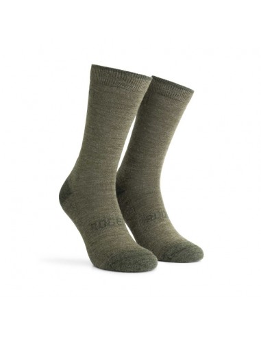 Chaussettes Vélo femme beige et vertes en...