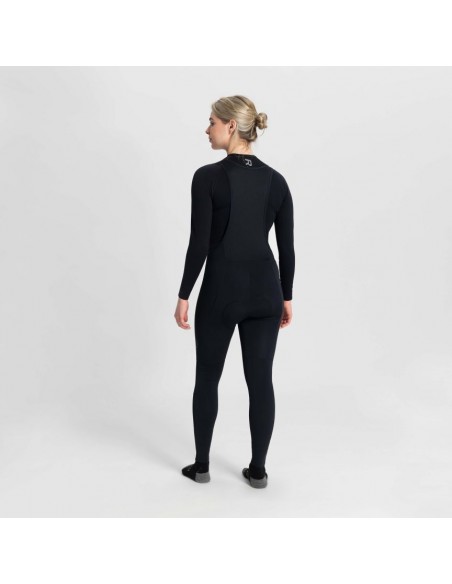 Cuissard vélo femme à bretelles Bib Rogelli Essential Noir