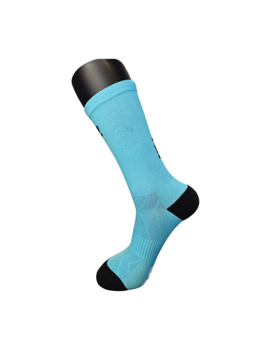 Chaussettes vélo femme bleues Kelenaya