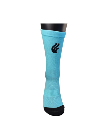 Chaussettes vélo femme bleues Kelenaya