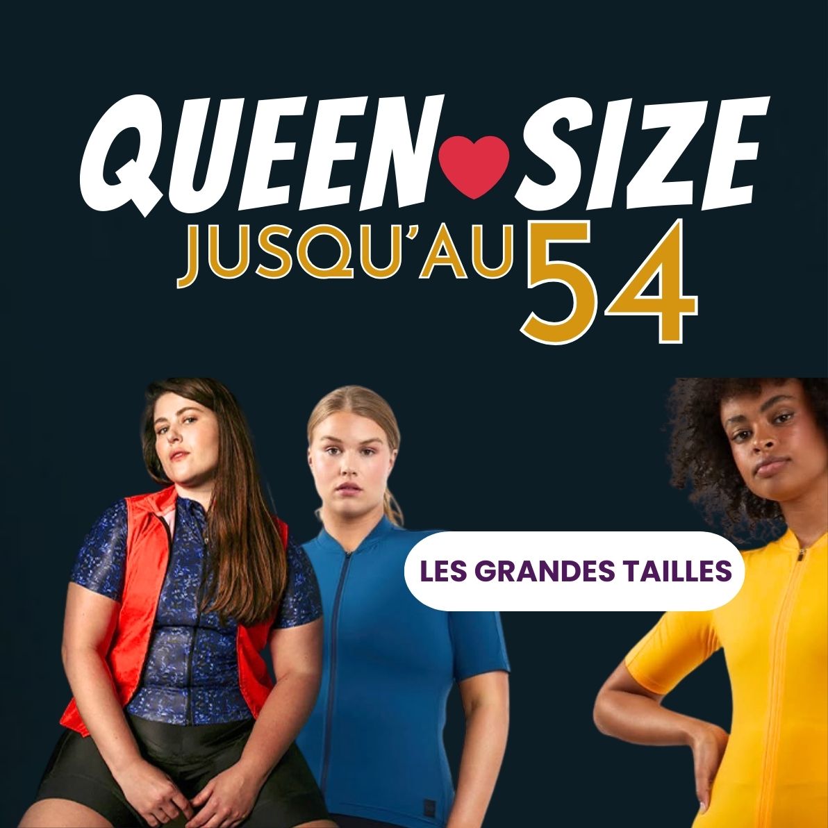 Vêtements vélo femme grandes tailles